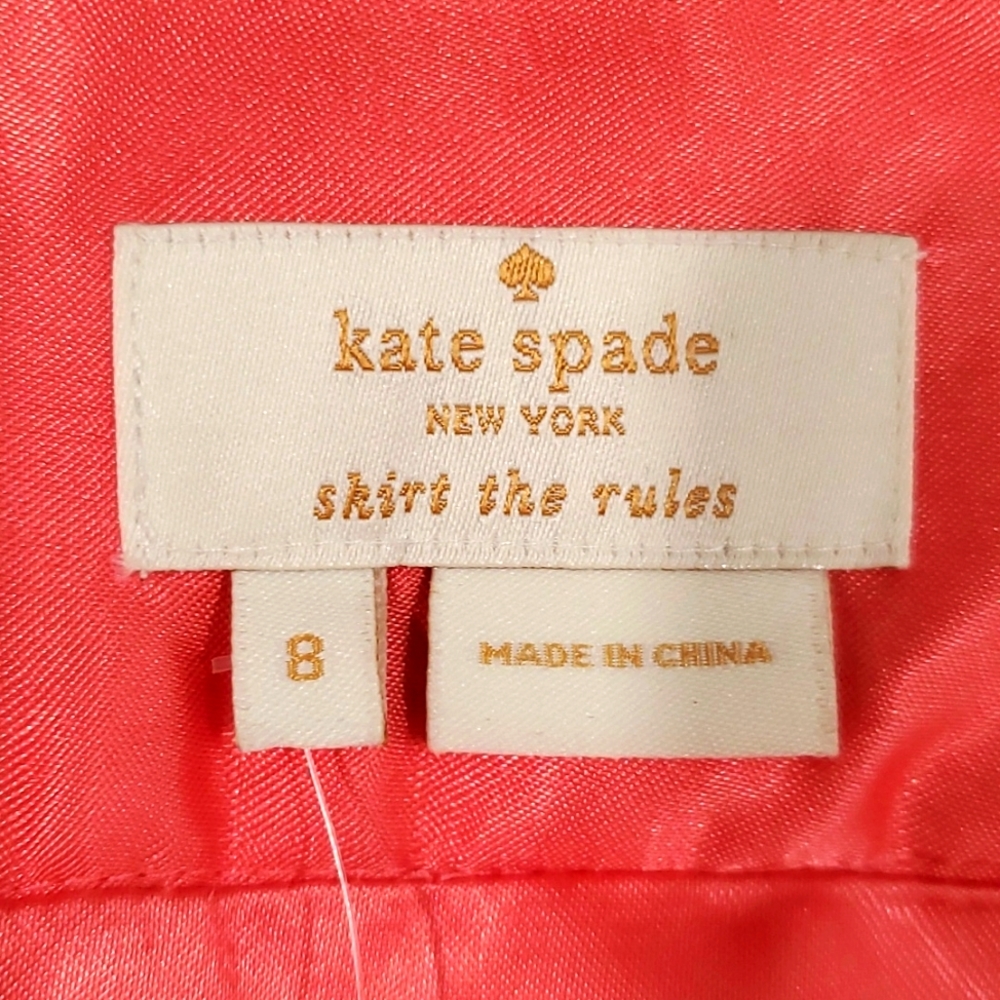 Kate Spade Pink Skirt Size 8 - Picture 3 of 4